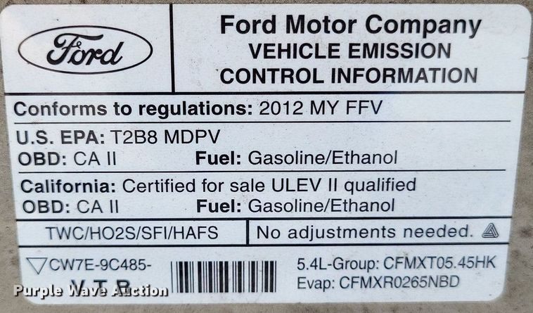 image for item DP5221 2012 Ford E350 Super Duty handicap accessible van