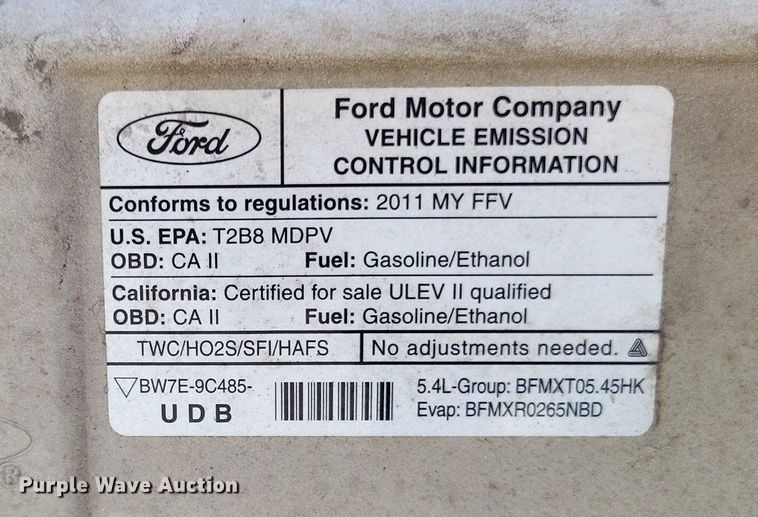 image for item DP5223 2011 Ford  E350 Super Duty  handicap accessible van