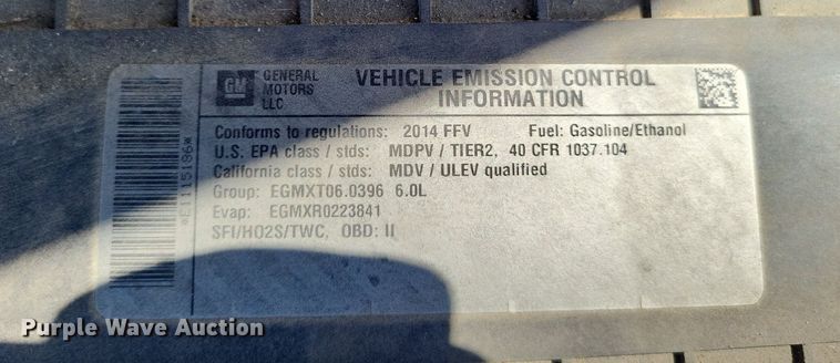 image for item DP5229 2014 Chevrolet Express 3500  van