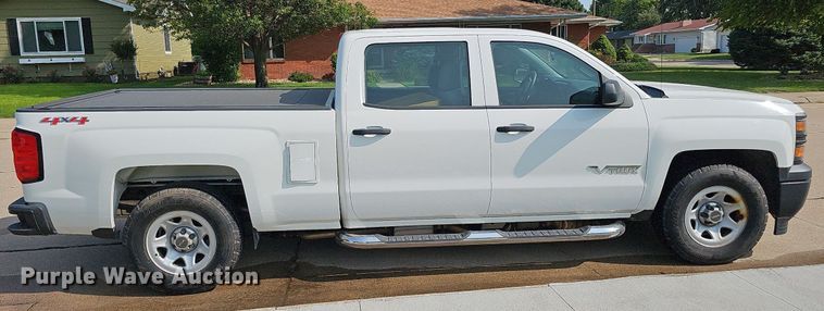 image for item DQ0199 2014 Chevrolet Silverado 1500  Crew Cab pickup truck