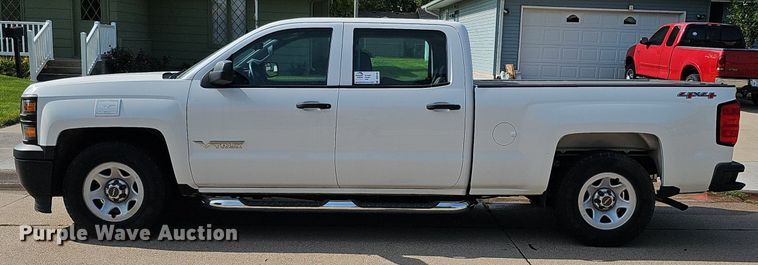 image for item DQ0199 2014 Chevrolet Silverado 1500  Crew Cab pickup truck