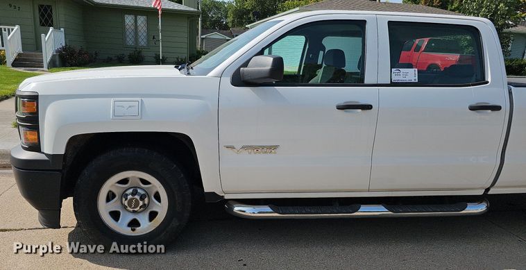 image for item DQ0199 2014 Chevrolet Silverado 1500  Crew Cab pickup truck