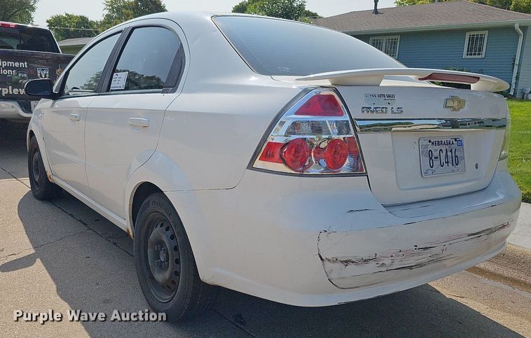 image for item DQ0200 2007 Chevrolet  Aveo