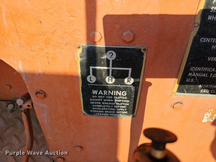 image for item DQ0247 1963 Northwestern Motor Co JG-40FK-2  aircraft tug