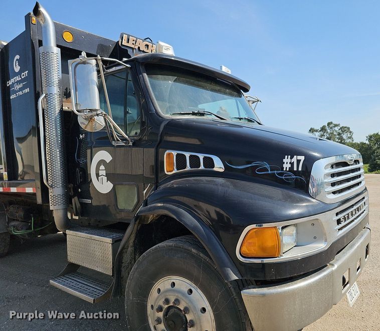 image for item DQ0250 2002 Sterling M8500 Acterra  refuse truck