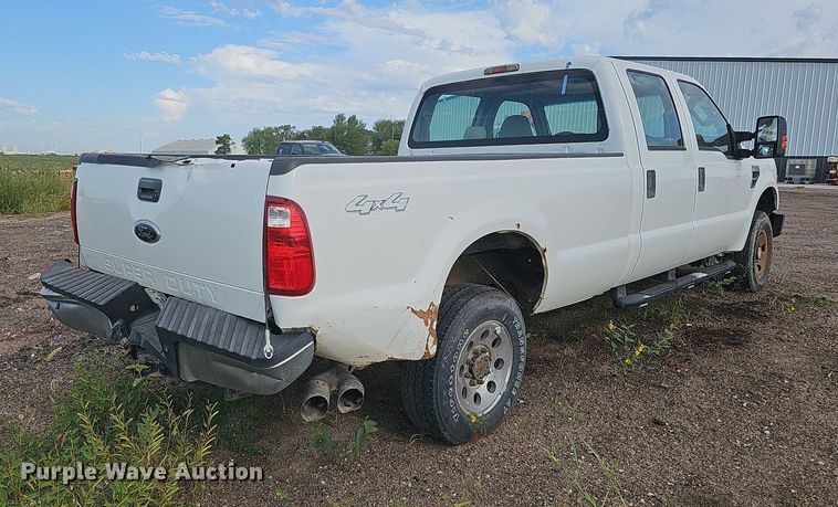 image for item DQ0262 2008 Ford F250 Super Duty  Crew Cab pickup truck