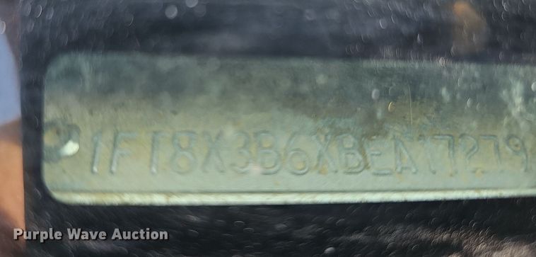 image for item DQ0263 2011 Ford  F350 Super Duty  SuperCab utility bed pickup truck