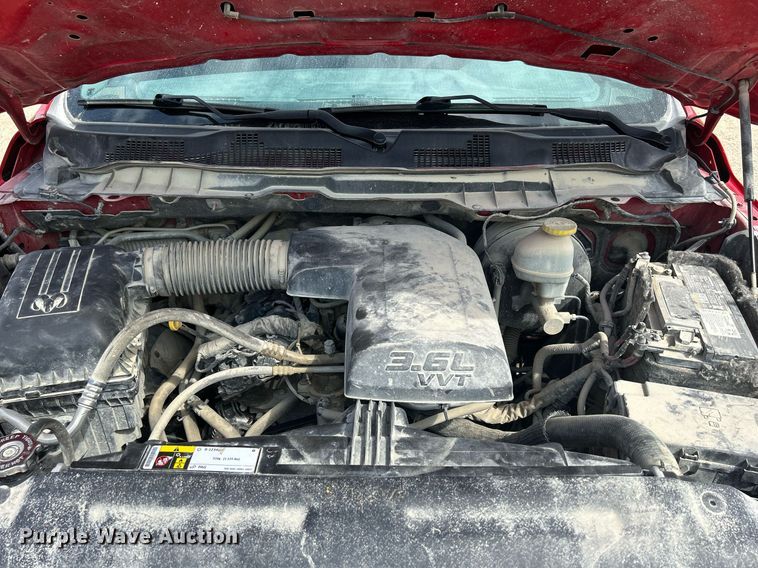 image for item DQ0918 2017 Dodge Ram 1500  Quad Cab pickup truck