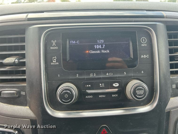 image for item DQ0918 2017 Dodge Ram 1500  Quad Cab pickup truck