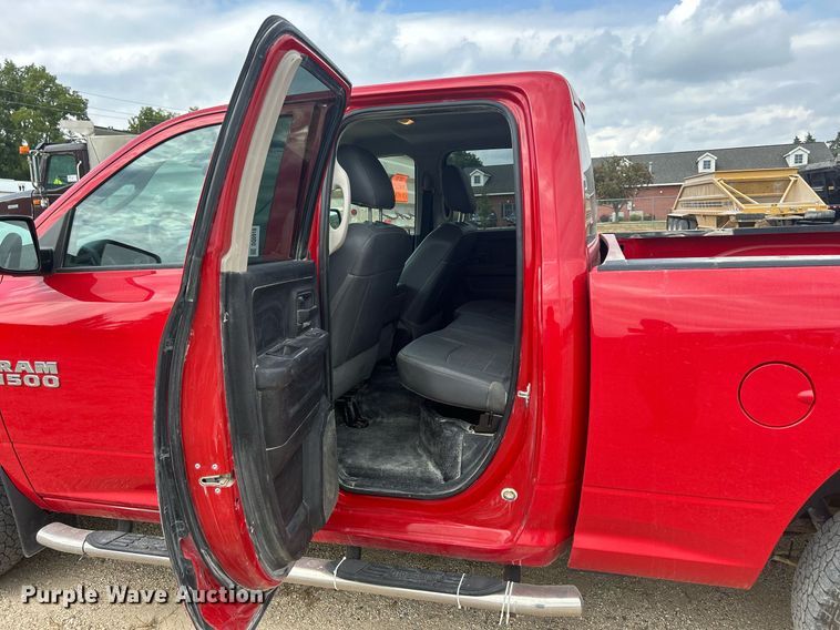 image for item DQ0918 2017 Dodge Ram 1500  Quad Cab pickup truck