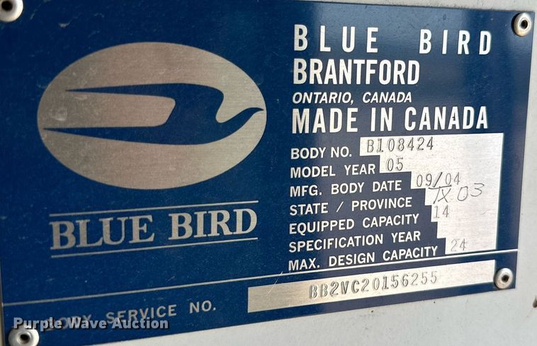 image for item DQ1399 2004 Chevrolet Express G3500  school bus