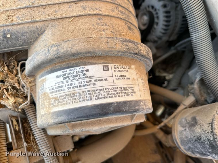 image for item DQ1402 2004 Chevrolet Express G3500  school bus