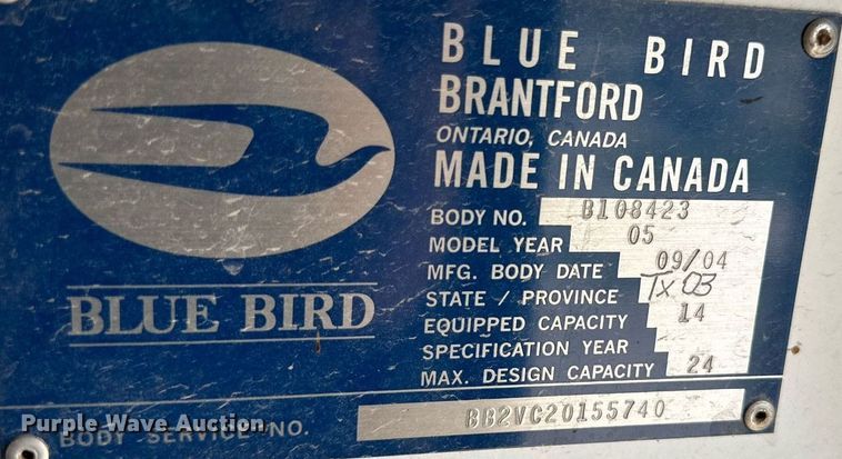 image for item DQ1402 2004 Chevrolet Express G3500  school bus