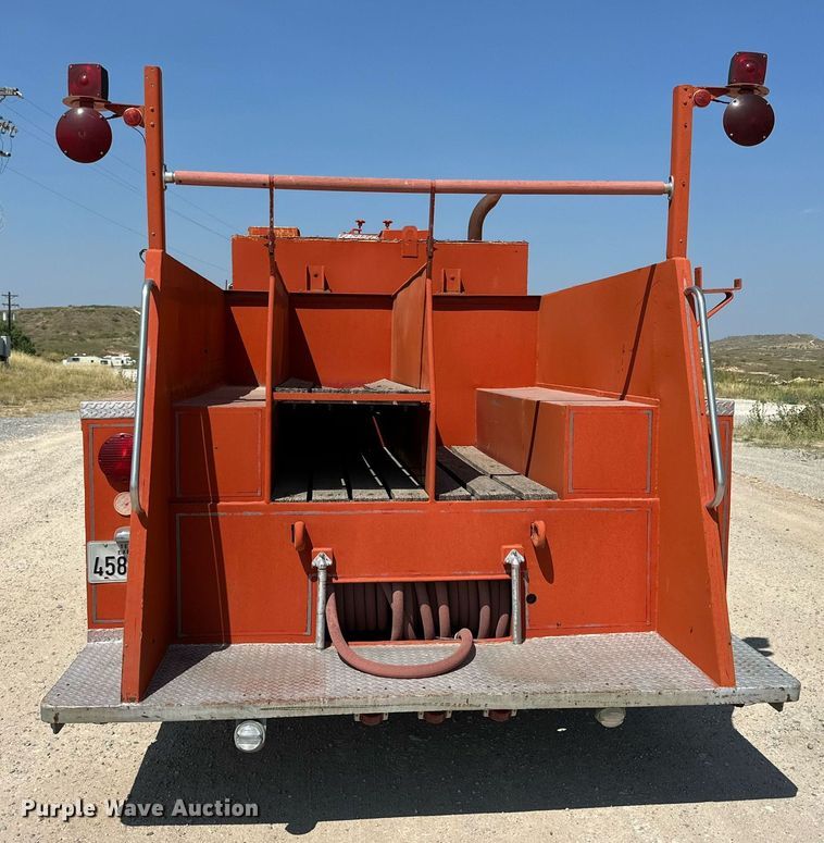 image for item DQ1404 1970 Mack CF-600  pumper fire truck