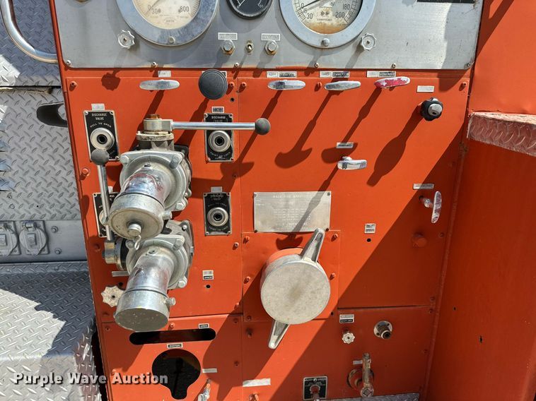 image for item DQ1404 1970 Mack CF-600  pumper fire truck