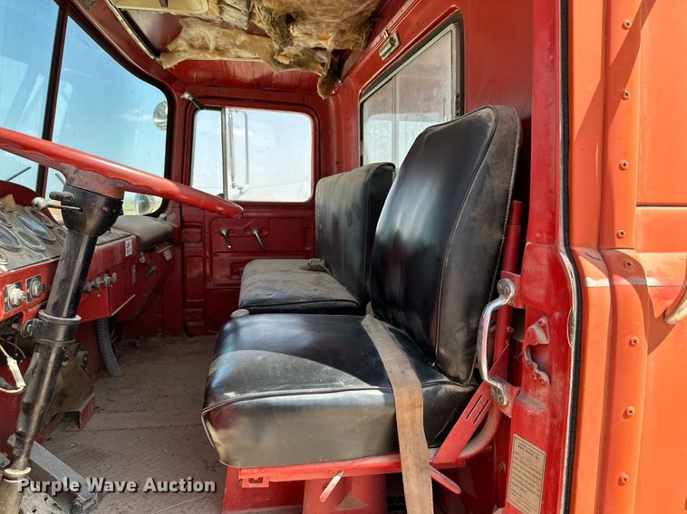 image for item DQ1404 1970 Mack CF-600  pumper fire truck