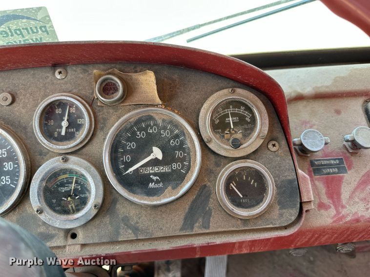 image for item DQ1404 1970 Mack CF-600  pumper fire truck