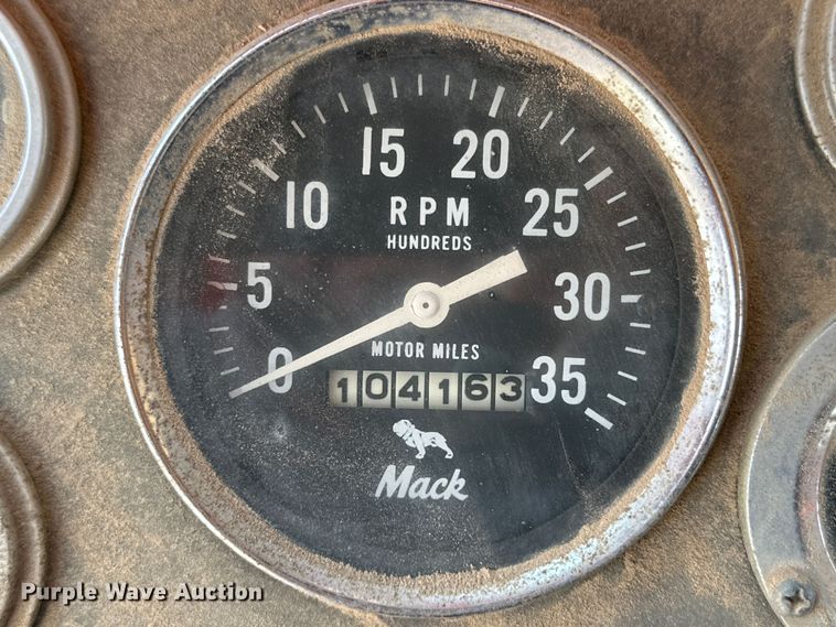 image for item DQ1404 1970 Mack CF-600  pumper fire truck