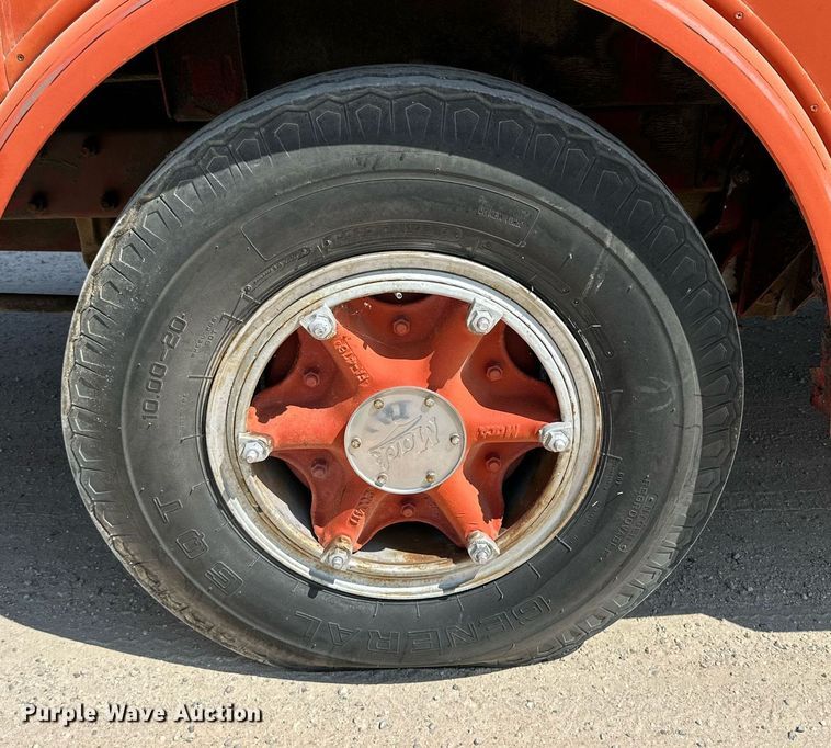 image for item DQ1404 1970 Mack CF-600  pumper fire truck