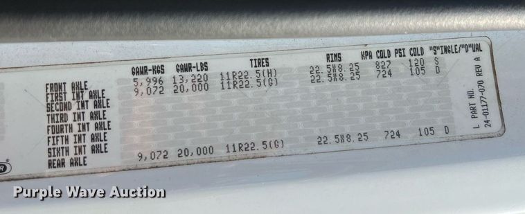 image for item DQ2176 2006 Freightliner Business Class M2  flatbed truck