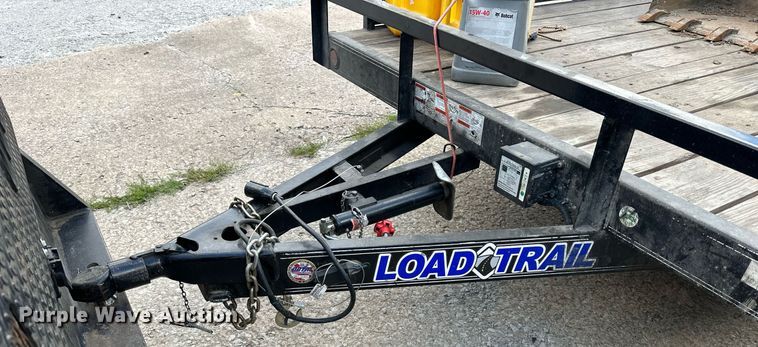 image for item DS2225 2009 Bobcat MT52 compact utility loader with Load Trail utility trailer