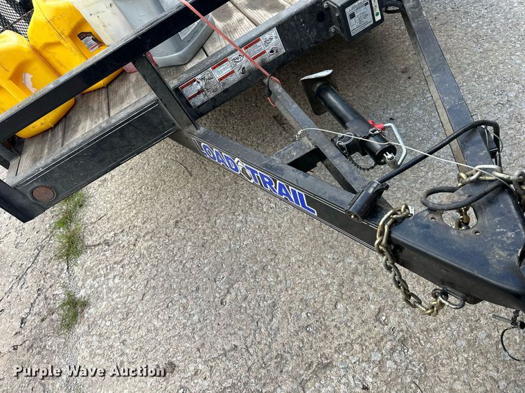 image for item DS2225 2009 Bobcat MT52 compact utility loader with Load Trail utility trailer