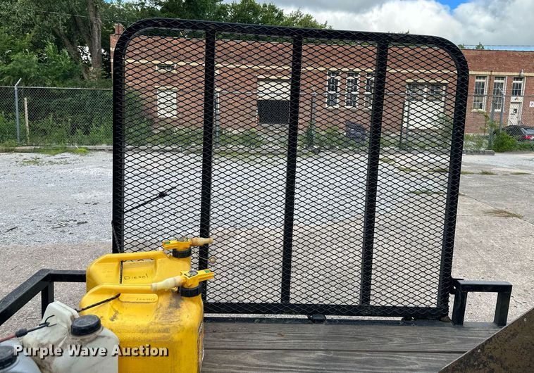 image for item DS2225 2009 Bobcat MT52 compact utility loader with Load Trail utility trailer