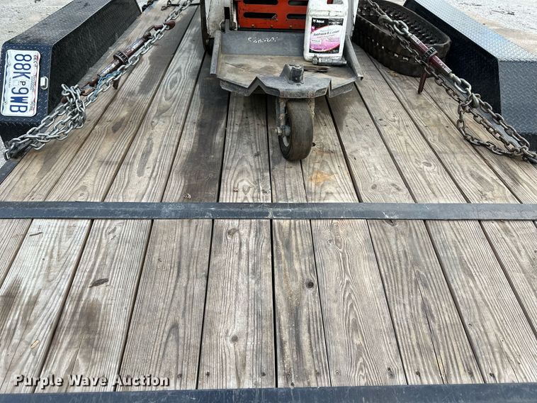 image for item DS2225 2009 Bobcat MT52 compact utility loader with Load Trail utility trailer