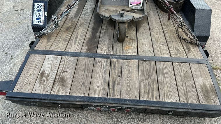 image for item DS2225 2009 Bobcat MT52 compact utility loader with Load Trail utility trailer