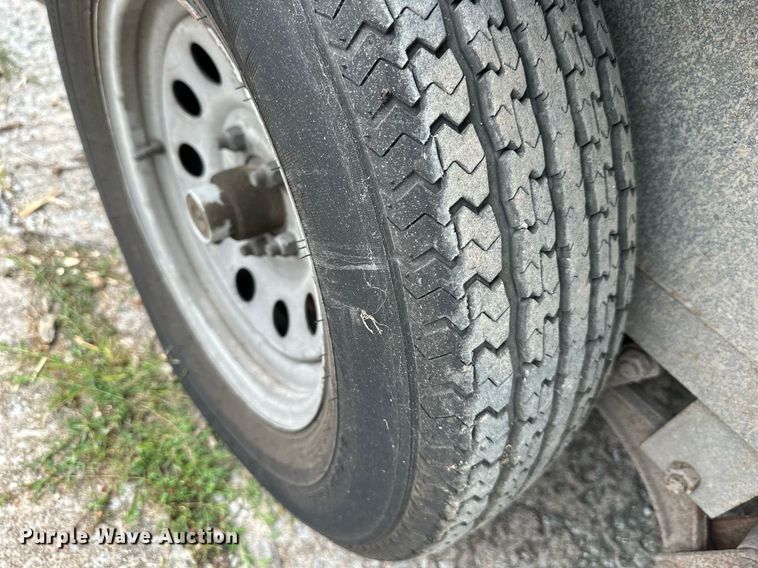 image for item DS2225 2009 Bobcat MT52 compact utility loader with Load Trail utility trailer