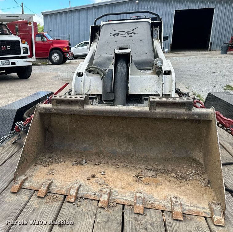 image for item DS2225 2009 Bobcat MT52 compact utility loader with Load Trail utility trailer