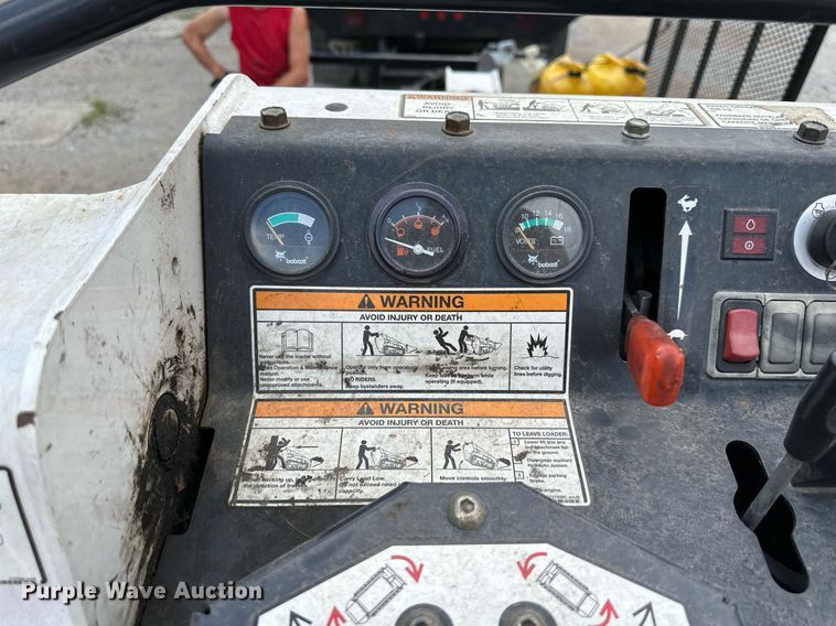 image for item DS2225 2009 Bobcat MT52 compact utility loader with Load Trail utility trailer