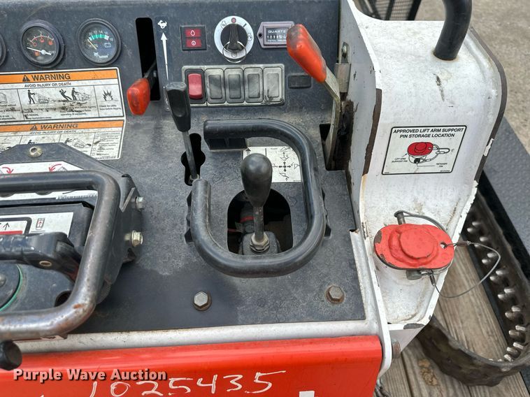 image for item DS2225 2009 Bobcat MT52 compact utility loader with Load Trail utility trailer