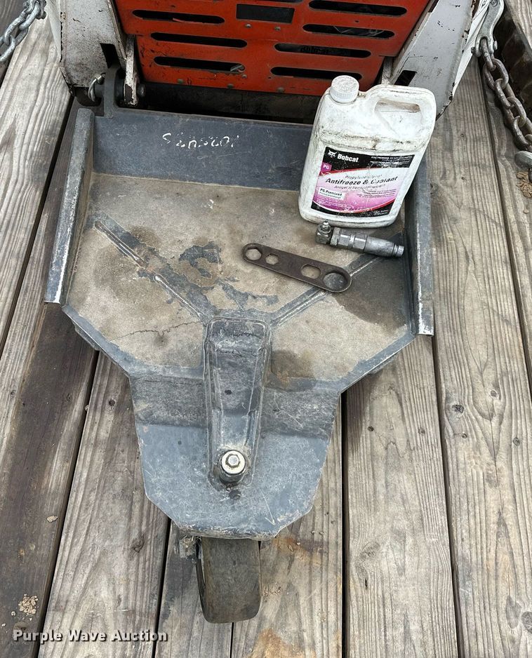 image for item DS2225 2009 Bobcat MT52 compact utility loader with Load Trail utility trailer