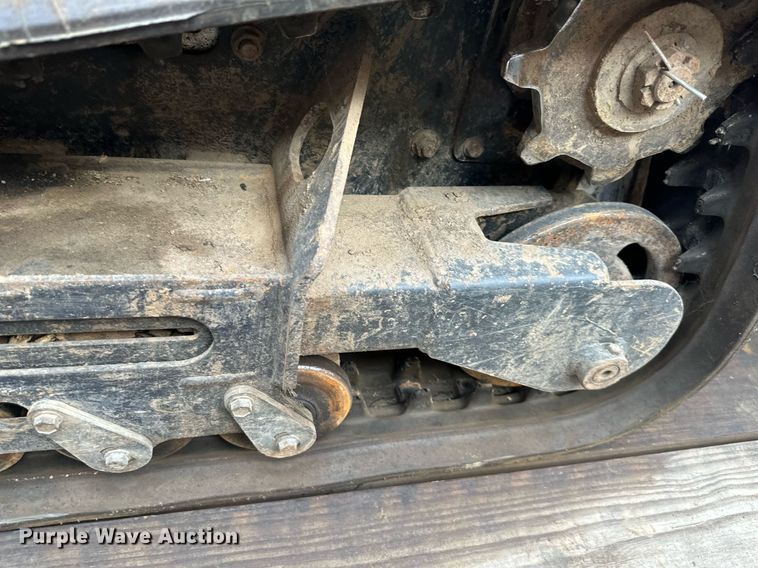 image for item DS2225 2009 Bobcat MT52 compact utility loader with Load Trail utility trailer