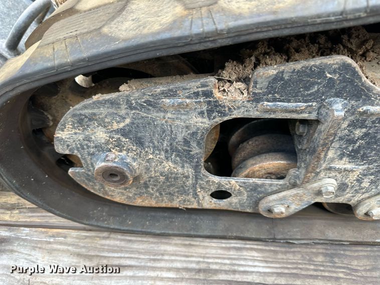 image for item DS2225 2009 Bobcat MT52 compact utility loader with Load Trail utility trailer