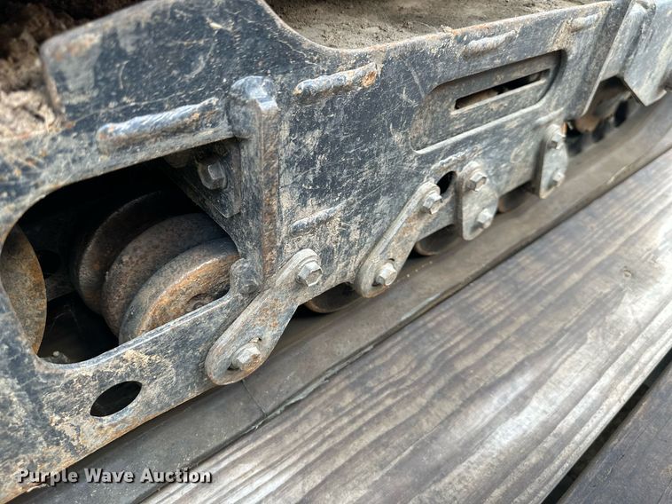 image for item DS2225 2009 Bobcat MT52 compact utility loader with Load Trail utility trailer