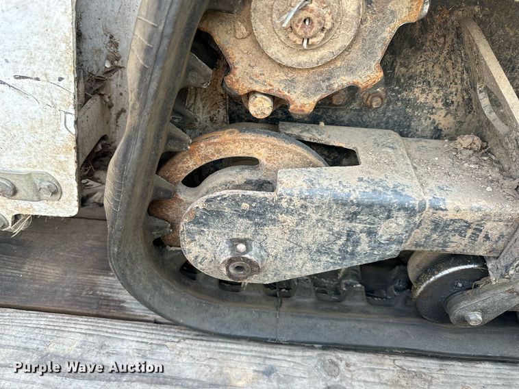 image for item DS2225 2009 Bobcat MT52 compact utility loader with Load Trail utility trailer