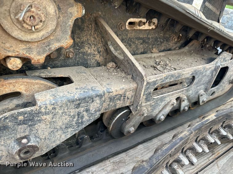 image for item DS2225 2009 Bobcat MT52 compact utility loader with Load Trail utility trailer