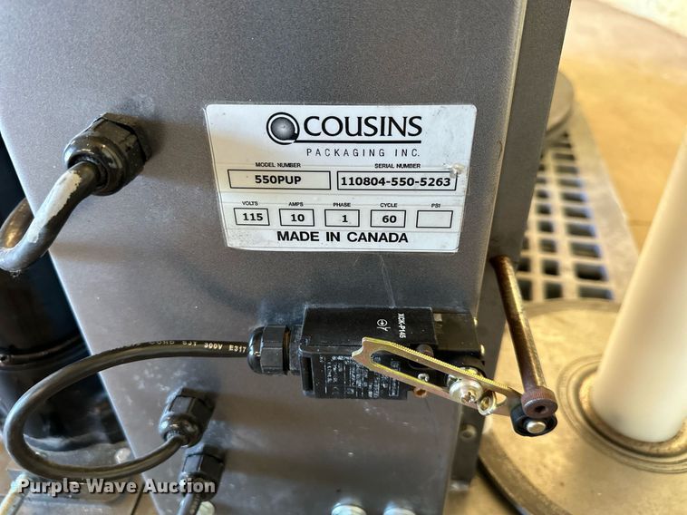 image for item DS2284 Cousins 550  shrink wrap machine