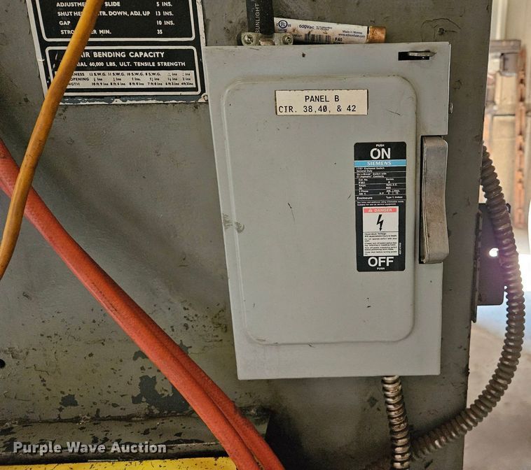 image for item DS6476 Vickers PB65-8  press brake