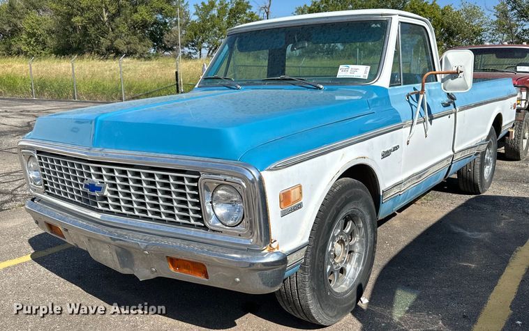 image for item DS7179 1971 Chevrolet C20 pickup truck