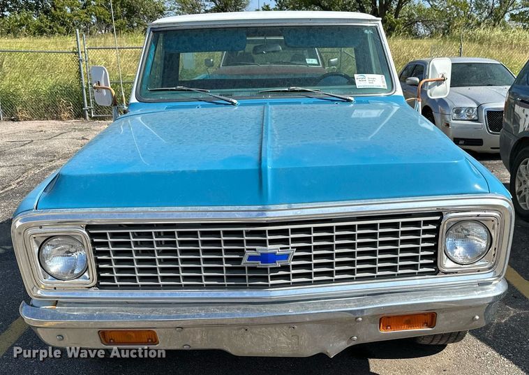 image for item DS7179 1971 Chevrolet C20 pickup truck