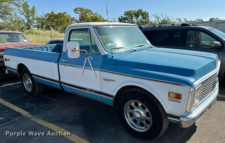 image for item DS7179 1971 Chevrolet C20 pickup truck