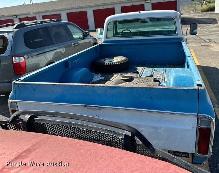 image for item DS7179 1971 Chevrolet C20 pickup truck