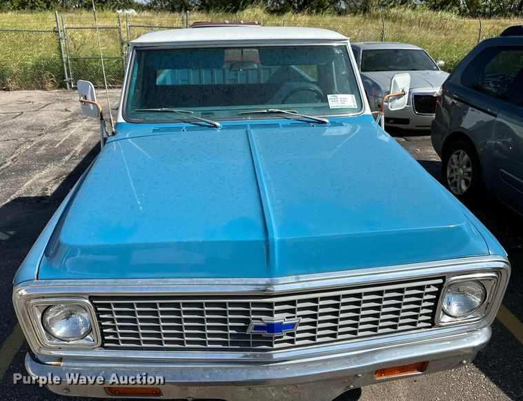 image for item DS7179 1971 Chevrolet C20 pickup truck