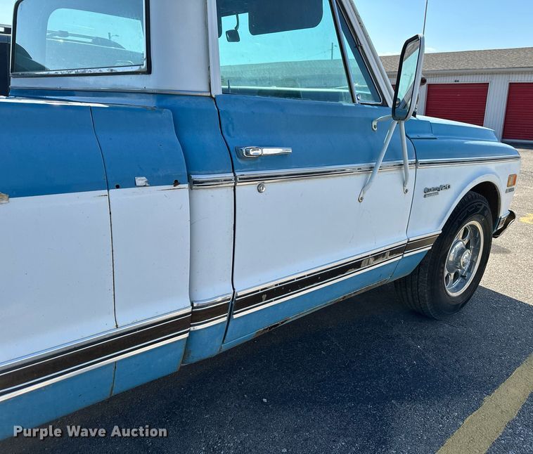 image for item DS7179 1971 Chevrolet C20 pickup truck