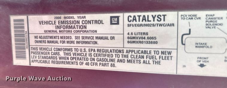 image for item HN9988 2006 Cadillac DTS