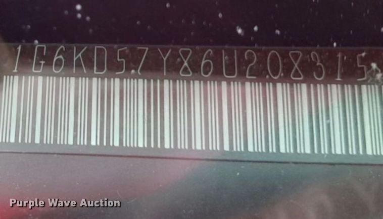 image for item HN9988 2006 Cadillac DTS