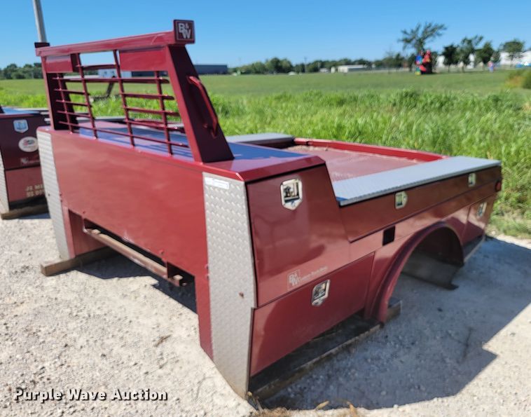 image for item HY9111 B&W Custom Truck Beds  flatbed